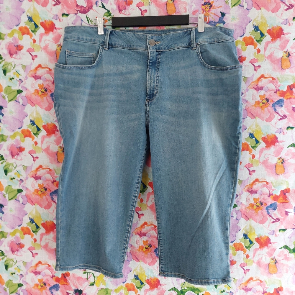 Lee Riders Size 20 Denim Bermuda Shorts